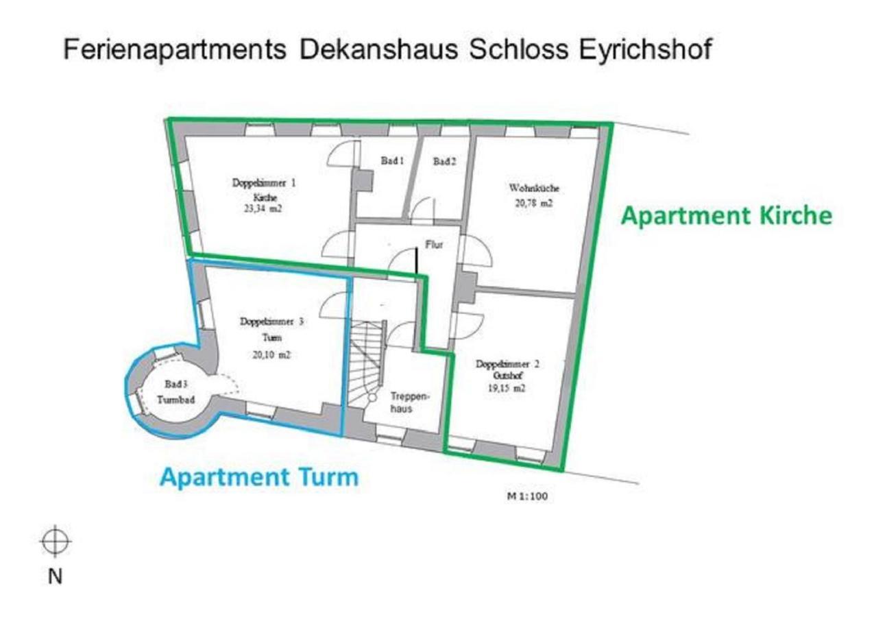 Gutsverwaltung Schloss Eyrichshof Ebern Экстерьер фото